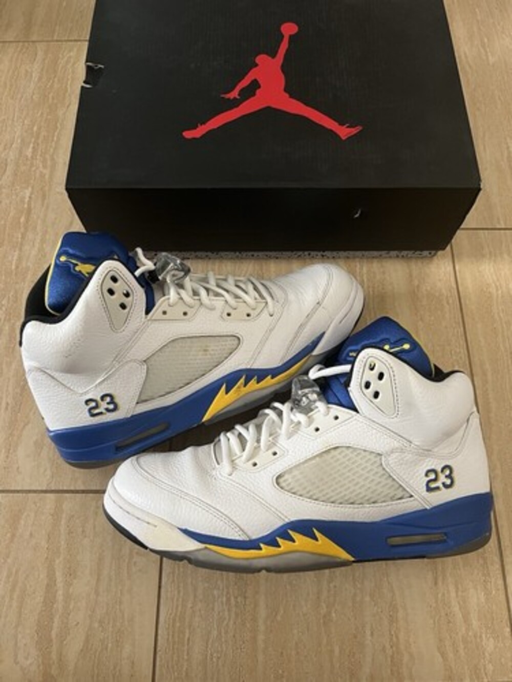Size 12 - Jordan 5 Retro Laney (2013 Release) - Great Condition & Authentic